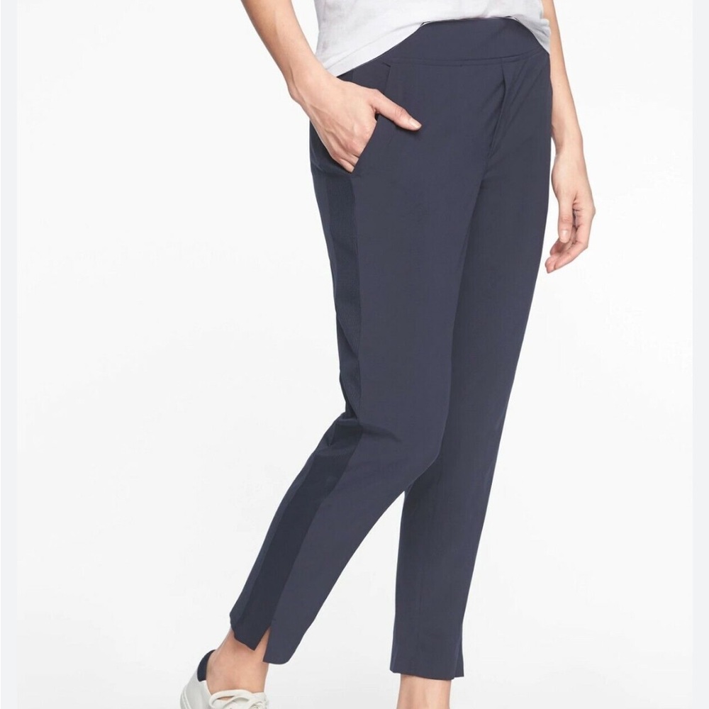 Athleta navy blue Brooklyn ankle pants 2